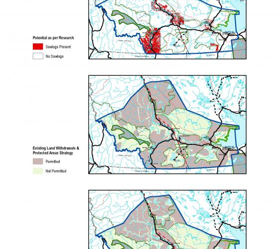 Maps 57 – Forestry Potential, Land Withdrawals and Land Use Zoning Thumbnail